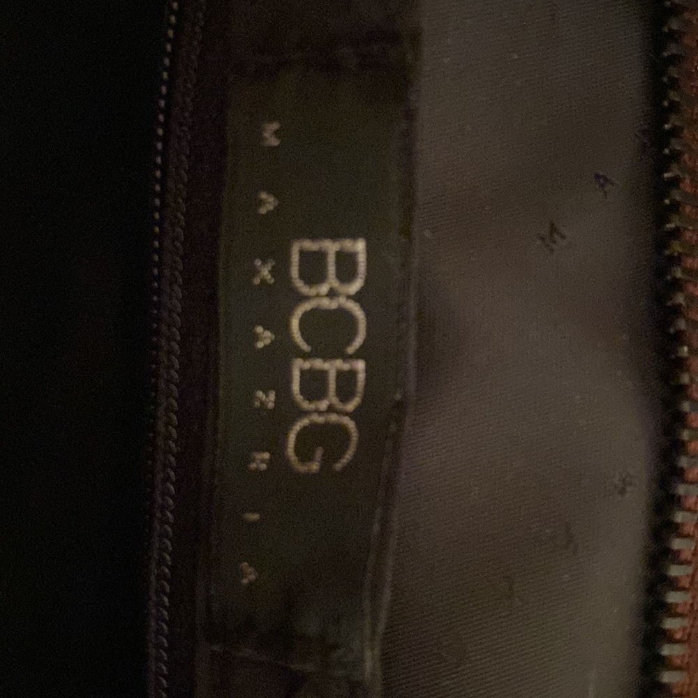Pristine burgundy and brown leather BCBG Maxazaria purse only used one time - Picture 5 of 8